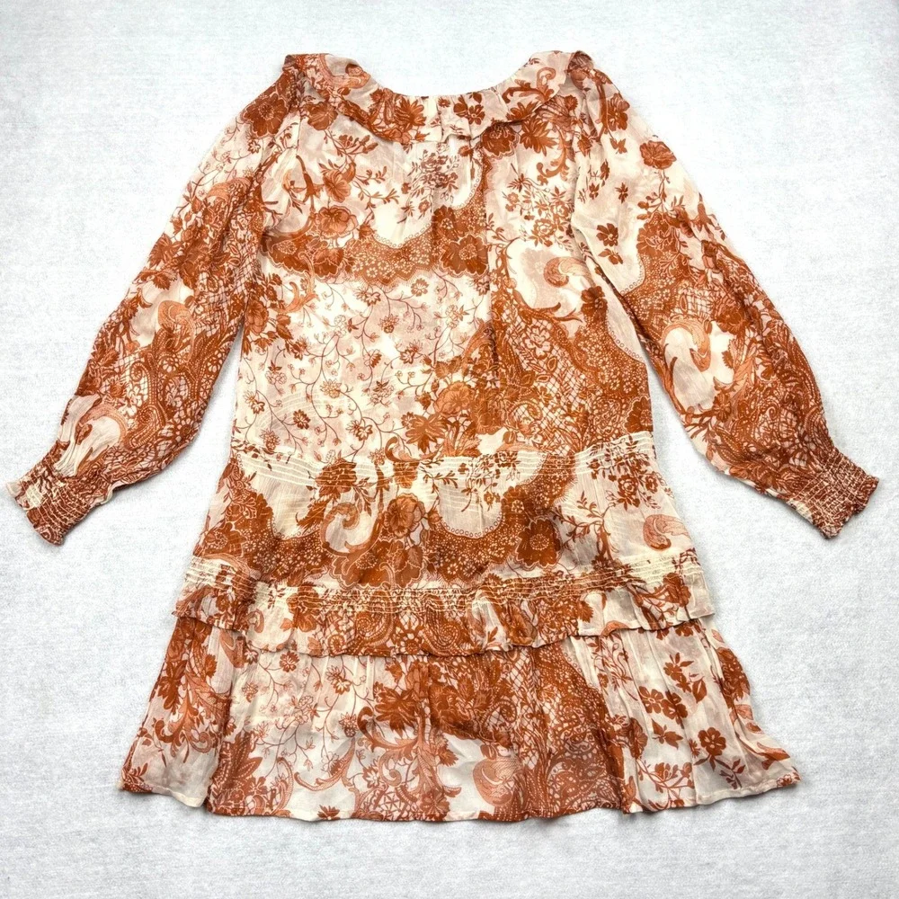 Anthropologie floral paisley